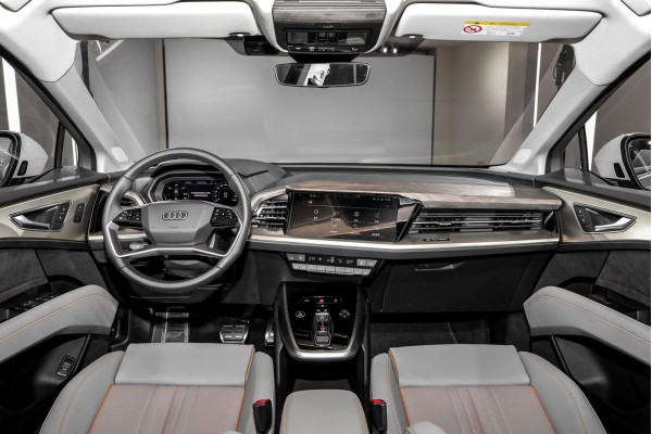 Electric car Audi Q5 e-tron